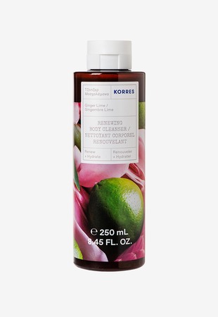 Korres Gel za tuširanje Ginger lime showergel-body cleanser 250 ml