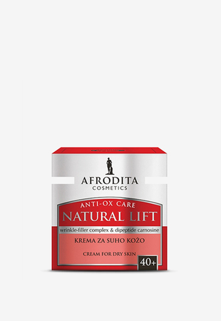 Afrodita Krema za nego obraza Natural lift  krema za suho kožo 50 ml