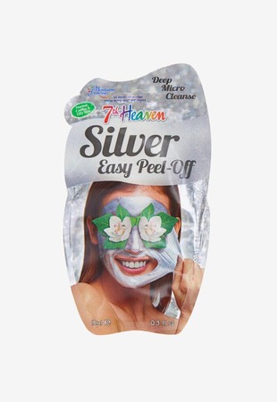 7Th Heaven Maska za obraz Silver easy peel-off 10 ml