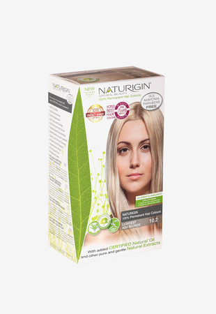 Naturigin Barva za lase Organic svetlo pepelnato blond 10.2 115 ml