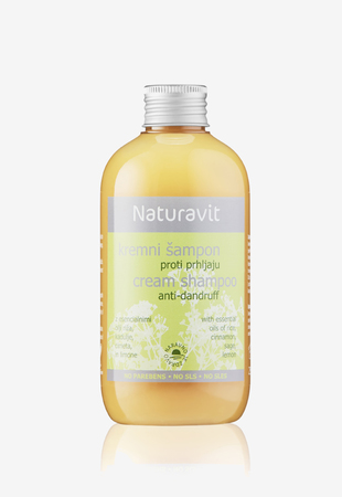 Naturavit Kremni šampon proti prhljaju 250 ml
